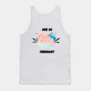 Due in February Baby Gift Tank Top